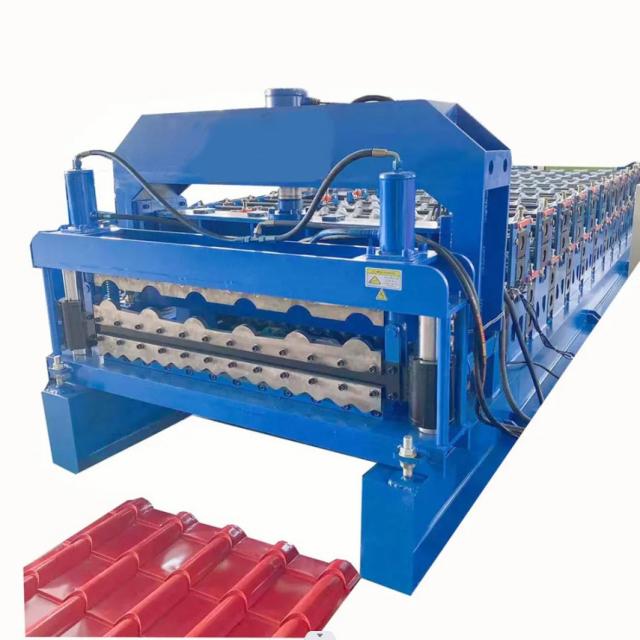 Double layer roll forming machine