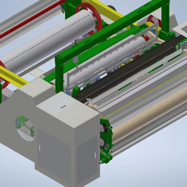 Heavy type stainless steel wire mesh machine